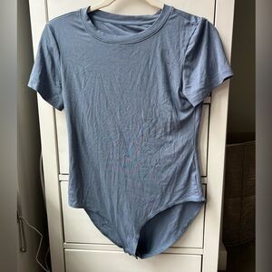 Blue T-Shirt Body Suit - Size L